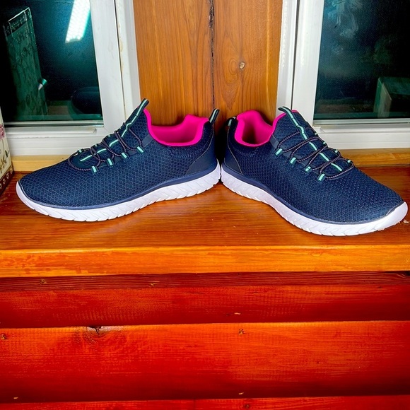 Comfort fit athletic works shoes memory foam size 10 - Picture 3 of 8